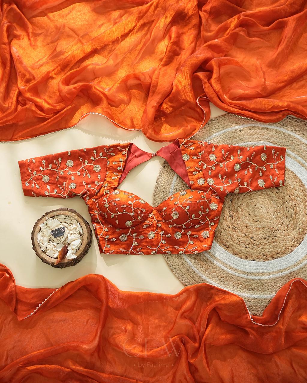 SAYA - FIERY ORANGE LUXE