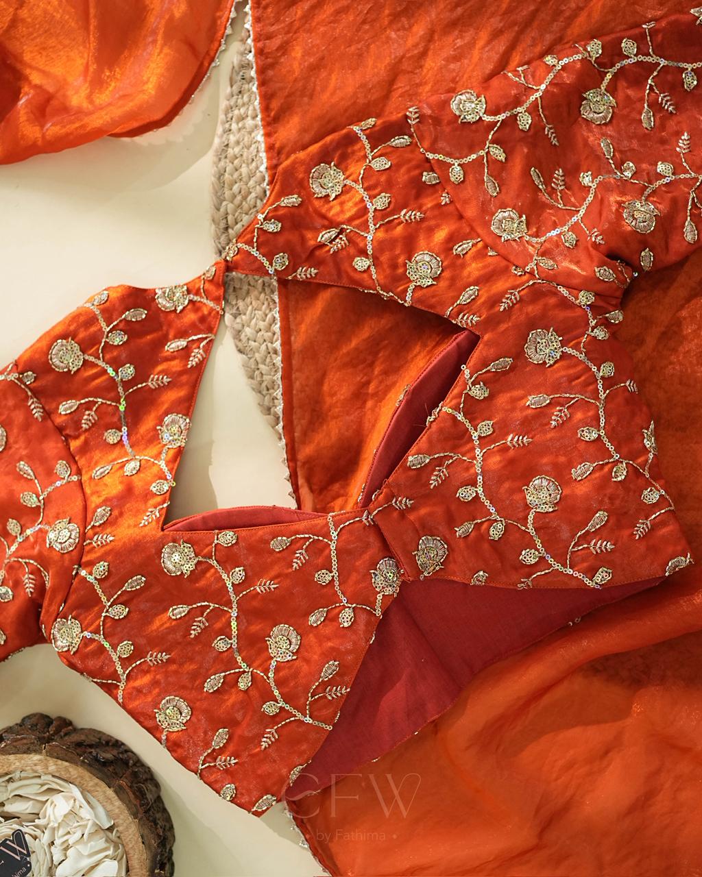 SAYA - FIERY ORANGE LUXE