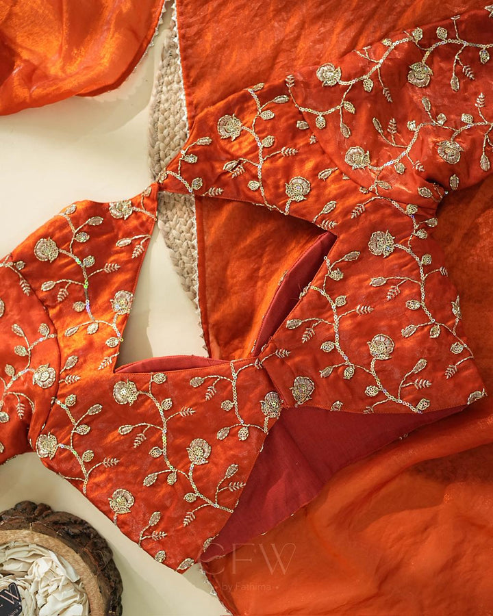 SAYA - FIERY ORANGE LUXE