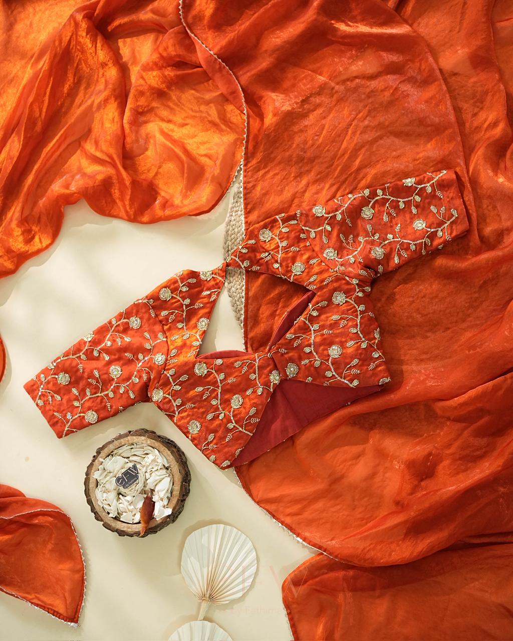 SAYA - FIERY ORANGE LUXE