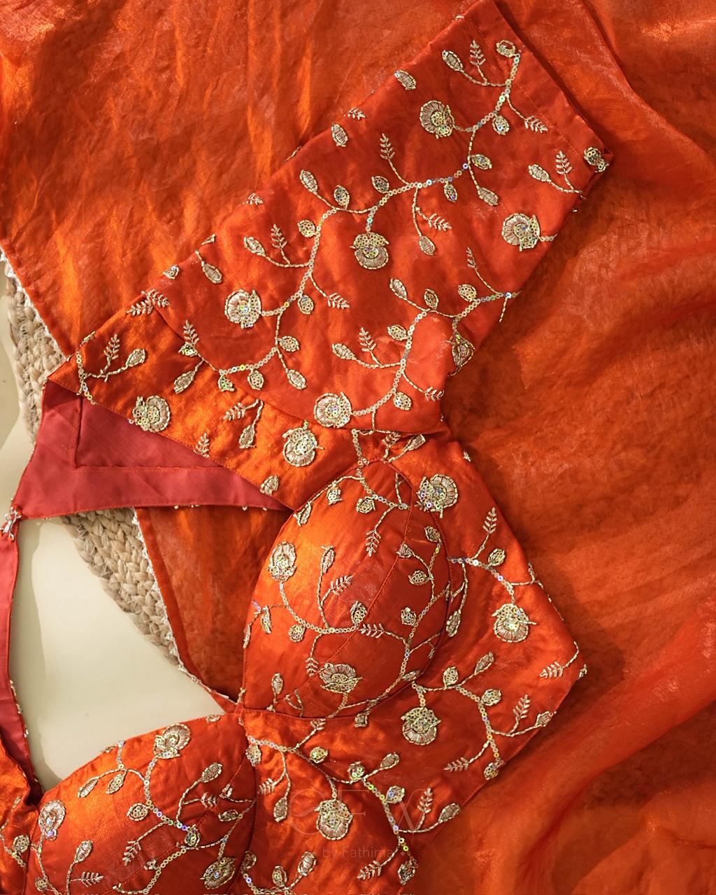 SAYA - FIERY ORANGE LUXE