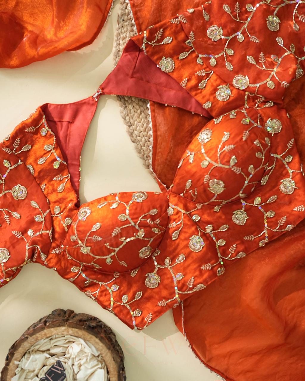 SAYA - FIERY ORANGE LUXE