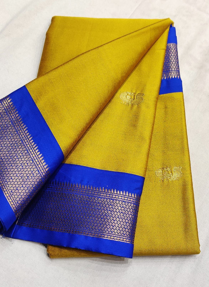 ISHA ZEROZ ( MUSTARD-BLUE)
